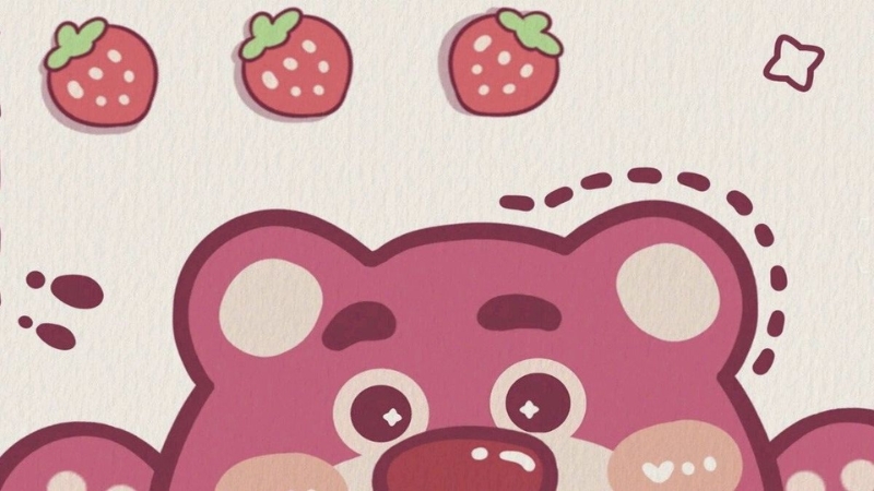 197+ Hình nền gấu dâu siêu cute: Đa dạng phong cách, chất lượng đỉnh cao