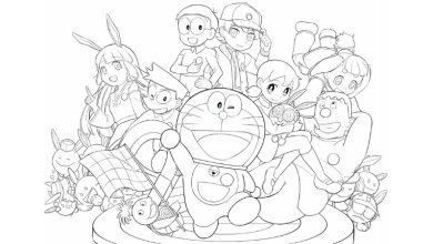 111+ Tranh tô màu Doraemon: Phát triển tư duy toàn diện cho trẻ